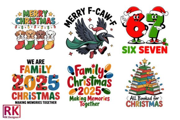 Download Funny Christmas 6 7 SVG Bundle - Funny christmas Collection