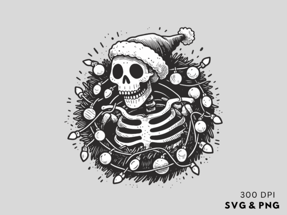 Download Funny Christmas Skeleton SVG PNG - Funny christmas Collection