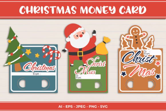 Download Christmas Money Card SVG - Christmas money card svg Collection