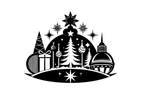 Download Retro Vintage Christmas Design. - Vintage christmas design Collection