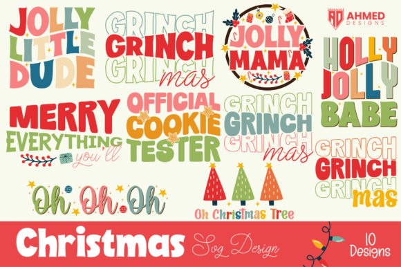 Download Retro Christmas SVG Bundle - Premium Bundle