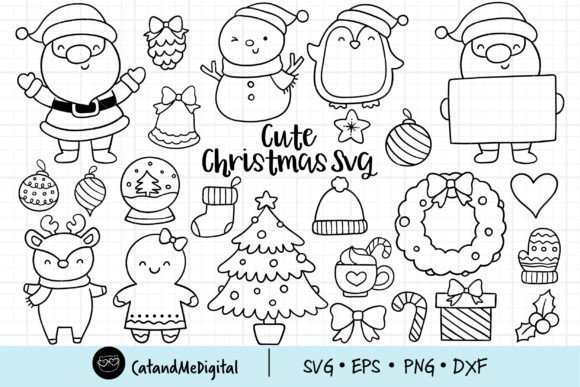 Download Cute Christmas Bundle Svg - Christmas bundle svg Collection