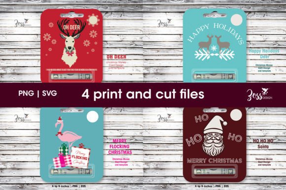 Download Christmas Lip Balm Money Card SVG - Premium Resources
